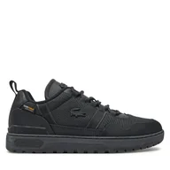 Sneakersy męskie - Sneakersy Lacoste T-Clip Wntr 224 2 Sma 748SMA003802H Czarny - miniaturka - grafika 1