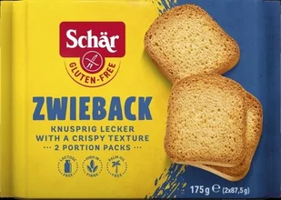 Schar Sucharki bezglutenowe Zwieback 175g ks 20EB-592A3 - Chleb - miniaturka - grafika 1