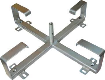 Alantec Stelaż zapasu kabla z regulowanymi ramionami 35-55cm, ocynkowany, zabezpieczony antykorozyjnie. ALANTEC - ALANTEC FOZK-R-35-55-C