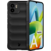 Etui i futerały do telefonów - Bizon Etui Case Tur do Redmi A1 czarne - miniaturka - grafika 1