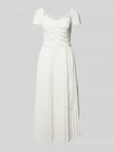 Sukienki - Sukienka midi z marszczeniami model ‘VERONICA’ - miniaturka - grafika 1