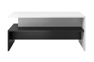 Stolik kawowy Baros 99 - biały / czarny - Ławy i stoliki kawowe - miniaturka - grafika 4