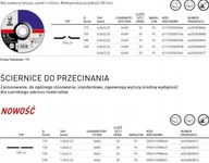 Tarcze do pił - Symantec Norton NQ60ZZ-125x1.0x22.23-T41 NOR-Quantum 3 - miniaturka - grafika 1