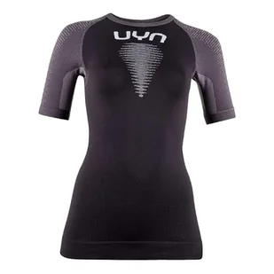 UYN O102644 Running Marathon 2.0 OW Sh_SL T-Shirt Damski Czarny/Szary Średni M, Czarny/Średni Szary, M - Koszulki i topy damskie - miniaturka - grafika 1