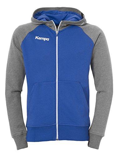 Kempa Męska kurtka Fly High Hood Jacket niebieski Royal/szary melanż 128