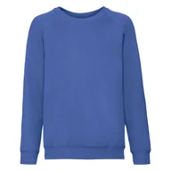 Bluzy dla dziewczynek - Bluza Dziecięca Raglan Sweat Royal Blue r. 5-6(116) - miniaturka - grafika 1
