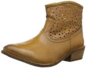 Kozaki damskie - Andrea Conti 0197404 damskie kozaki kowbojskie, brązowy - Braun koniak 062-37 eu - miniaturka - grafika 1