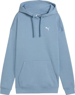 Bluza damska Puma ESS Relaxes Hoodie niebieska 684976 34 M - Bluzy damskie - miniaturka - grafika 1