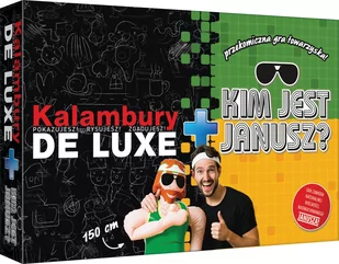 Trefl, Gra Kim Jest Janusz + Kalambury Deluxe - Gry planszowe - miniaturka - grafika 1