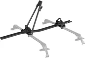 Bagażniki na rowery - Bagażnik rowerowy dachowy, aluminiowy uchwyt 1 rower 15kg z zamkiem do auta - miniaturka - grafika 1