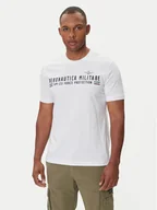 Koszulki męskie - Aeronautica Militare T-Shirt 252TS1942UJ00538 Biały Regular Fit - miniaturka - grafika 1