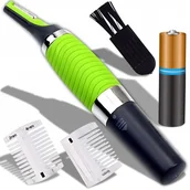 Trymery - Trymer Do Uszu Nosa Brwi Brody Włosów Golarka Maszynka Mocny Nasadki Z Led - miniaturka - grafika 1