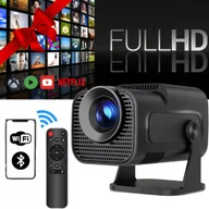 Projektory - Projektor rzutnik Android WIFI przenośny HY320 mini FULL HD smart obrotowy - miniaturka - grafika 1