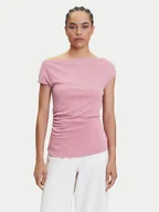 Bluzki damskie - LAUREN RALPH LAUREN Bluzka 2,00964E+11 Różowy Slim Fit - miniaturka - grafika 1