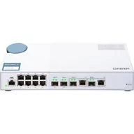 Switche - QNAP QNAP QSW-M408-4C SWITCH 8PORT 1GBPS QSW-M408-4C - miniaturka - grafika 1