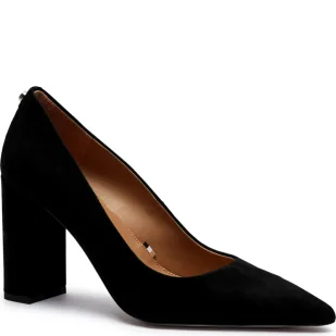 BOSS BLACK Skórzane czółenka na słupku Janet_ChPump90 - Czółenka - miniaturka - grafika 1