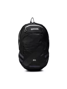 Regatta Regatta Unisex Brize II wytrzymały wyściełany plecak Black/Light Steel 20 Litre EU152 04B000 - Plecaki - miniaturka - grafika 1