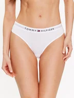 Majtki damskie - Tommy Hilfiger Figi klasyczne UW0UW04145 Biały - miniaturka - grafika 1