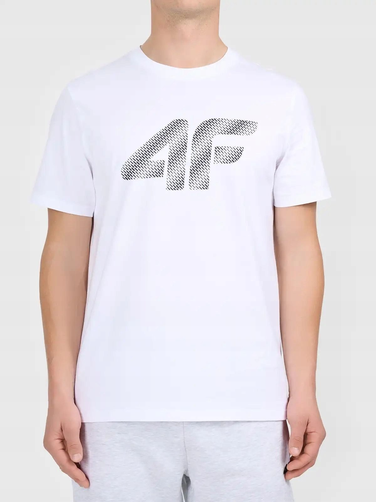 4f Koszulka męska 4F M3342 biała 4FWMM00TTSHM3342 10S 2XL