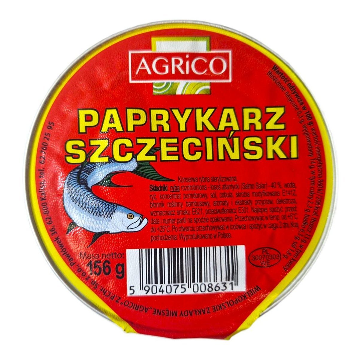 AGRICO PAPRYKARZ SZCZECIŃSKI 156G