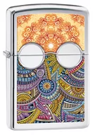 Trafika - Zippo, Zapalniczka, Hippie Glasses, High Polish Chrome - miniaturka - grafika 1