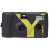 Aparaty analogowe - Aparat analogowy YASHICA MF-1 Snapshot Art Camera Szary - miniaturka - grafika 1