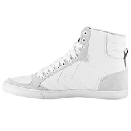 Sneakersy damskie - hummel Unisex Slimmer Stadil Tonal High Hohe Sneakersy, biały, 48 EU - miniaturka - grafika 1