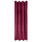 Zasłony - Euro Firany Zasłona 140 x 270 Dekoracyjna Velvet Taylor Amaran - miniaturka - grafika 1