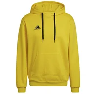 Piłka nożna - Adidas, Bluza ENTRADA 22 Hoody HI2140, XL, żółty - miniaturka - grafika 1