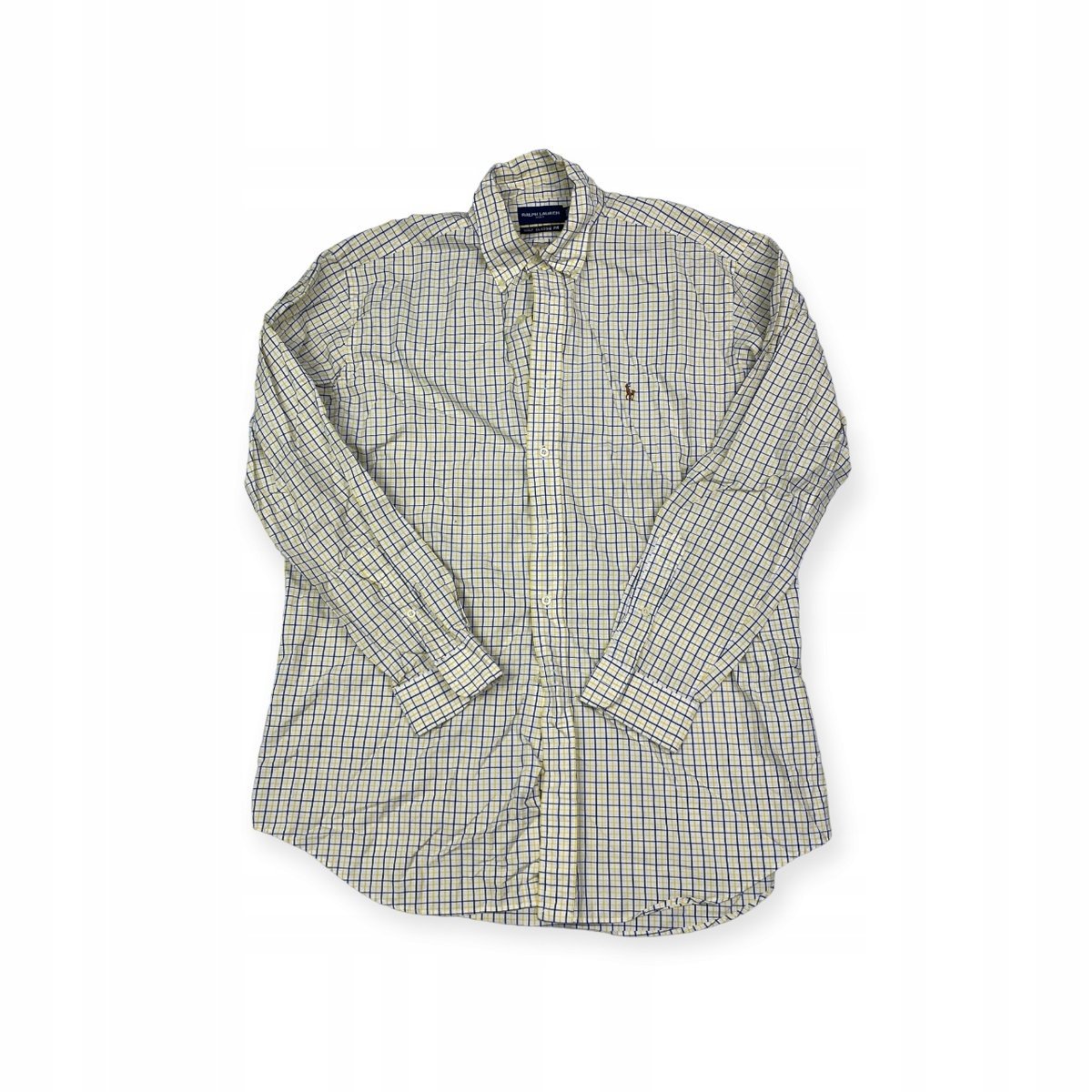 Koszula męska długi rękaw kratka RALPH LAUREN L