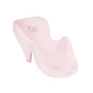 Tega Baby Fotelik do kąpieli antypoślizgowy Króliczki Różowy KR-005-104-R - Wanienki dla dzieci - miniaturka - grafika 1