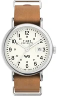 Zegarki męskie - Zegarek Timex TW2W86900 Weekender 40mm Leather Strap - miniaturka - grafika 1