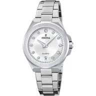 Zegarki damskie - Festina Mademoiselle 20700/1 zegarek damski srebrny na bransolecie - miniaturka - grafika 1
