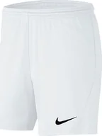 Spodnie sportowe damskie - Nike Biały M - miniaturka - grafika 1