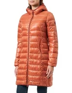 Płaszcze damskie - Q/S by s.Oliver Damski płaszcz outdoorowy, pomarańczowy, L - miniaturka - grafika 1
