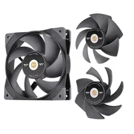 Wentylatory komputerowe - Thermaltake SWAFAN GT12 Obudowa komputera Chłodnica powietrza 12 cm Czarny 3 szt. CL-F155-PL12BL-A - miniaturka - grafika 1
