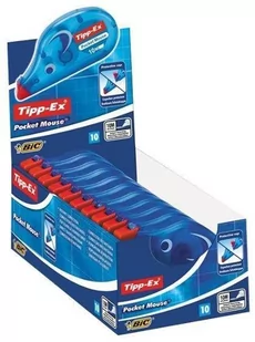 BIC Korektor Pocket Mouse w Taśmie (10szt) - Przybory szkolne - miniaturka - grafika 2