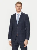 Garnitury - BOSS Garnitur H-Huge 50518097 Granatowy Slim Fit - miniaturka - grafika 1