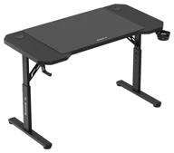 Biurka gamingowe - Huzaro Hero 2.6 czarny - miniaturka - grafika 1