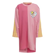 Sukienki i spódniczki dla dziewczynek - Dziecięca Sukienka ADIDAS LG DY DD DRESS HK6634 – Różowy - miniaturka - grafika 1