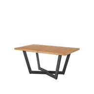 Stoły - Stół Rozkładany 160-250 x 90 x 77 Massive Halmar - miniaturka - grafika 1