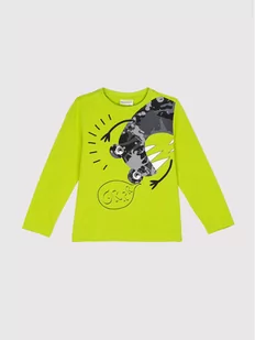 Coccodrillo Bluzka ZC1143101NIG Zielony Regular Fit - Bluzy dla chłopców - miniaturka - grafika 1