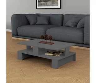 Stolik kawowy MANSU 27,5x80 cm czarny - Ławy i stoliki kawowe - miniaturka - grafika 1