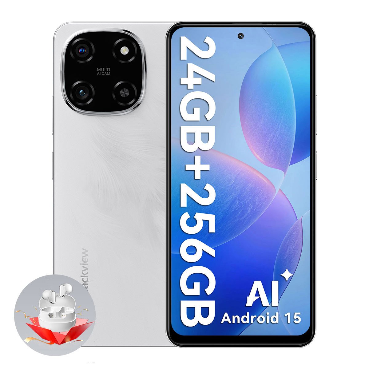 Blackview COLOR 6 8GB/256GB Biały