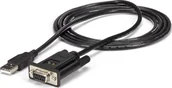 Kable USB - Kabel USB StarTech USB-A - RS-232 1.7 m Czarny (ICUSB232FTN) - miniaturka - grafika 1