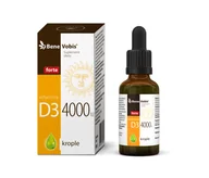 Witaminy i minerały - Młyn Oliwski Bene Vobis - Witamina D3 4000IU w oleju konopnym - 30 ml - miniaturka - grafika 1