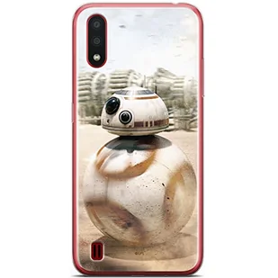 ERT GROUP etui na telefon Samsung A01, case oryginalny i oficjalnie licencjonowany przez Star Wars, wzór BB 8 001, optymalnie dopasowane, plecki z TPU - Etui i futerały do telefonów - miniaturka - grafika 1