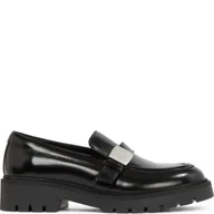 Półbuty damskie - CALVIN KLEIN JEANS Skórzane loafersy - miniaturka - grafika 1