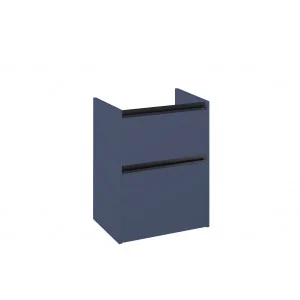 ROCA A857896538 Szafka GAP PRO do kompletacji z blatem 60 cm Niebieski mat - Szafki łazienkowe - miniaturka - grafika 1