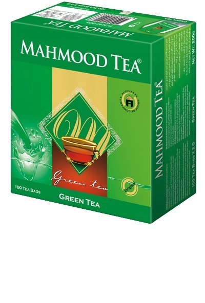 Herbata zielona ekspresowa Mahmood – 100 torebek